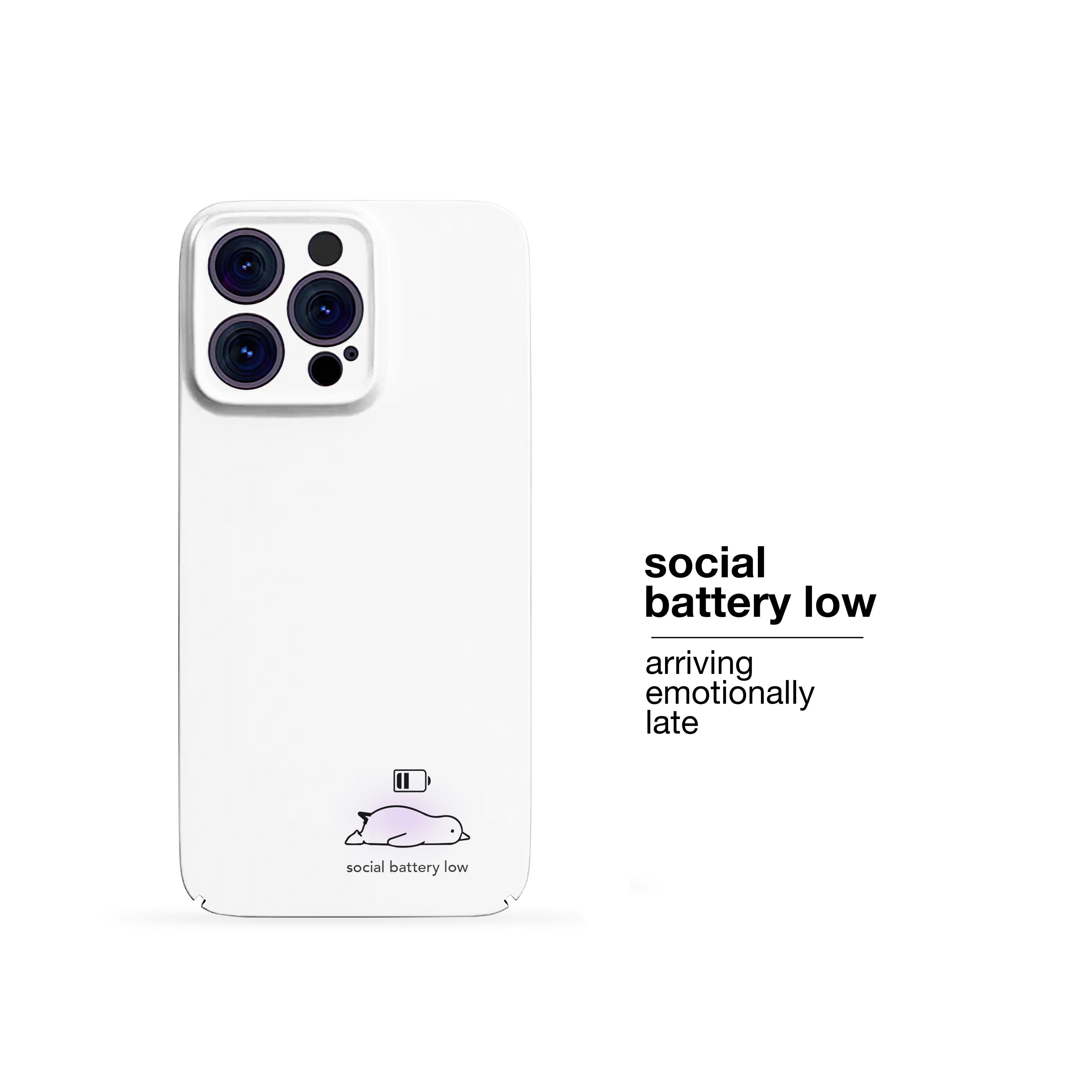 Social Battery Low