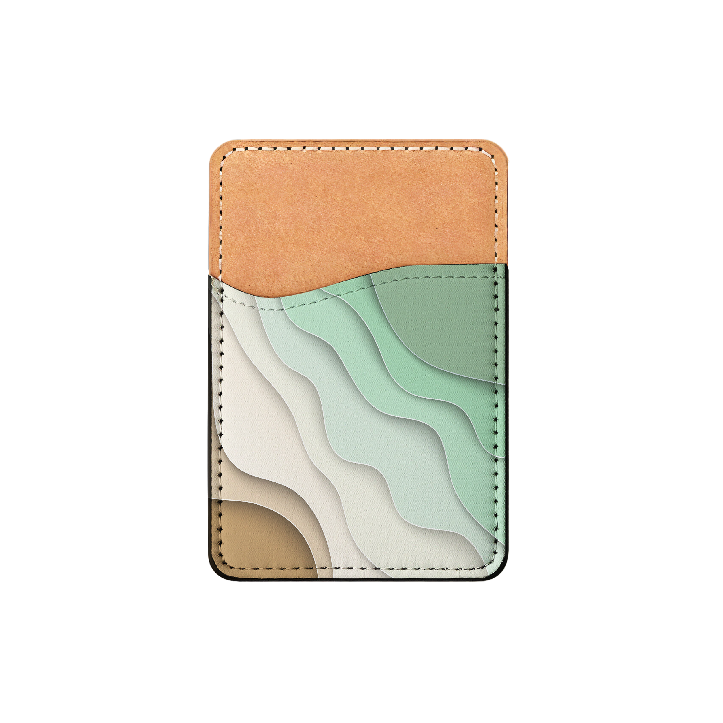 Abstract Waves Wallet