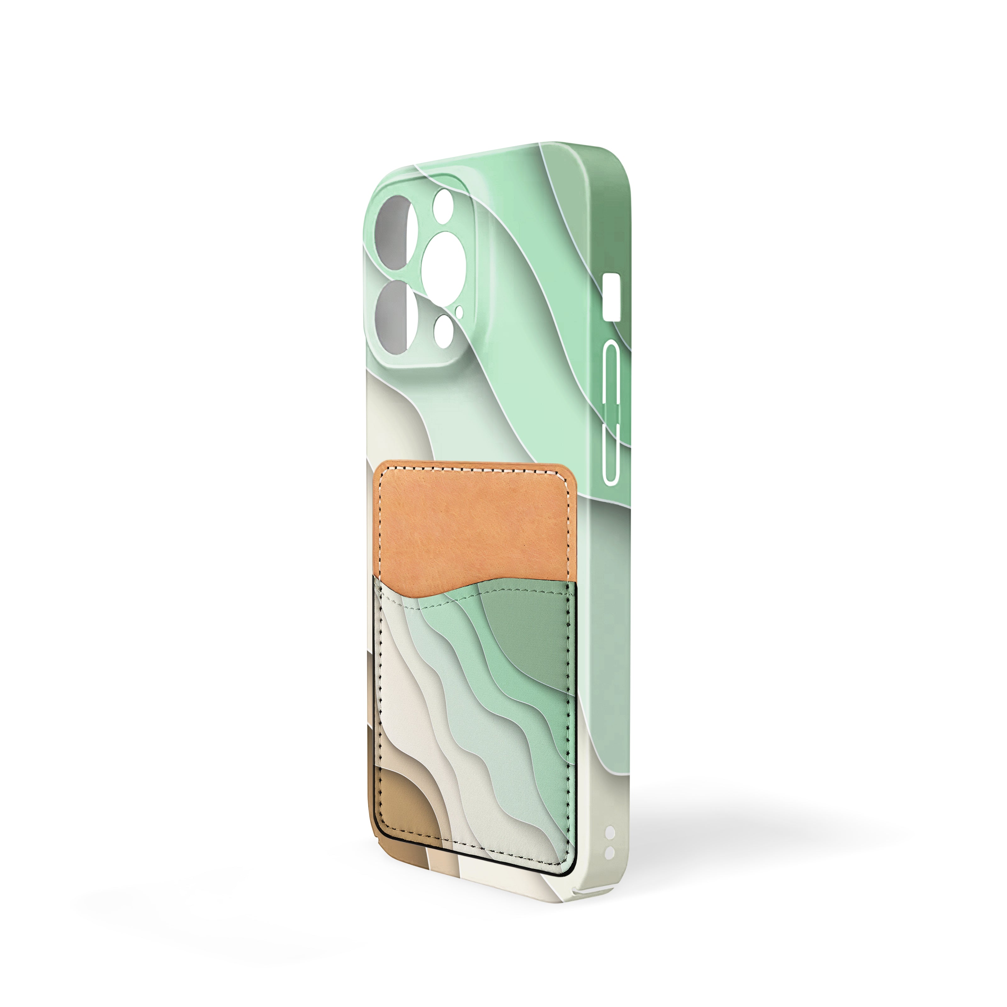 Abstract Waves Wallet Combo